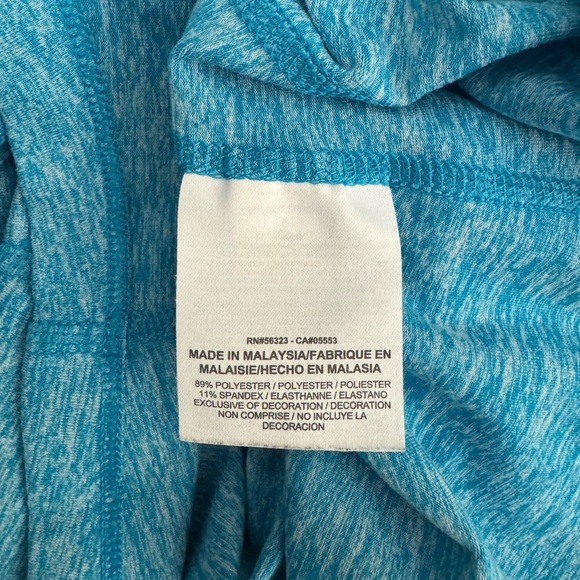 Women’s Nike Running turquoise 1/4 zip Dri-fit performance pullover Size Small - Picture 4 of 4